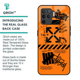 Anti Social Club Glass Case for Oppo F19 Pro