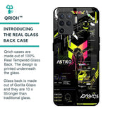 Astro Glitch Glass Case for Oppo F19 Pro