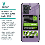 Run & Freedom Glass Case for Oppo F19 Pro