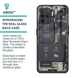 Skeleton Inside Glass Case for Oppo F19 Pro
