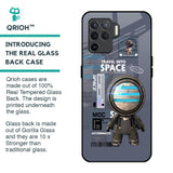Space Travel Glass Case for Oppo F19 Pro