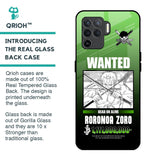 Zoro Wanted Glass Case for Oppo F19 Pro