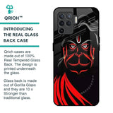 Lord Hanuman Glass Case For Oppo F19 Pro
