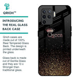 I Am The Queen Glass Case for Oppo F19 Pro