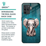 Adorable Baby Elephant Glass Case For Oppo F19 Pro