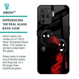 Shadow Character Glass Case for Oppo F19 Pro