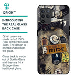 Ride Mode On Glass Case for Oppo F19 Pro