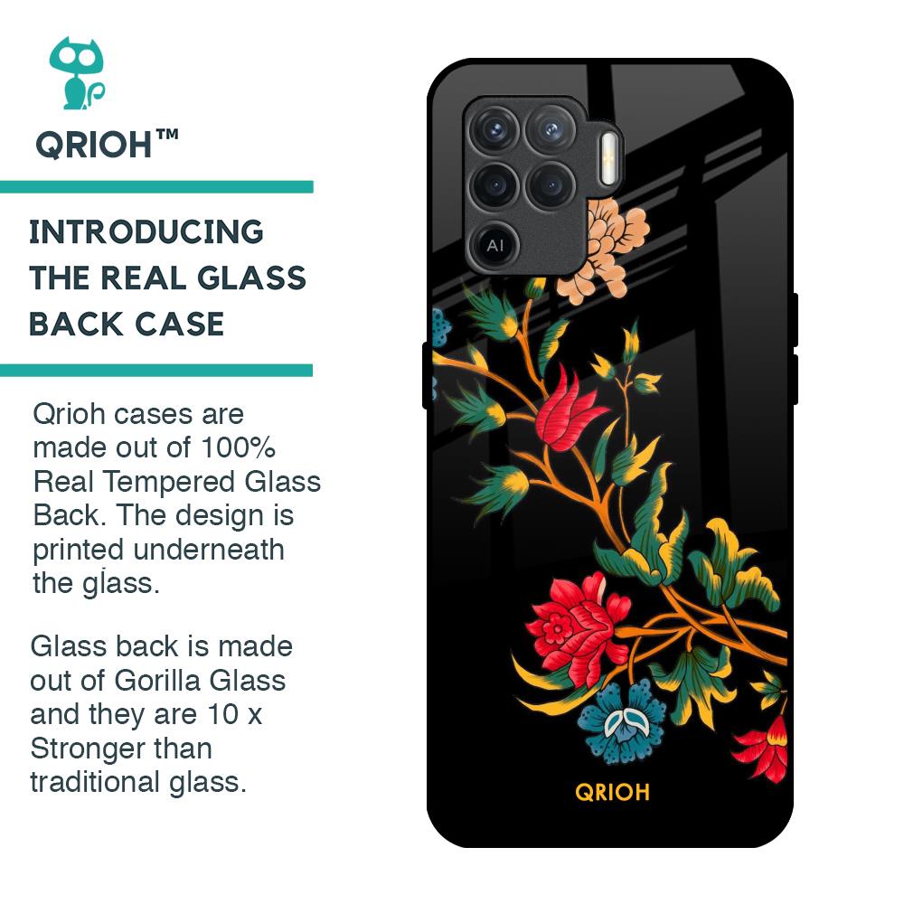 Dazzling Art Glass Case for Oppo F19 Pro