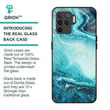 Sea Water Glass Case for Oppo F19 Pro