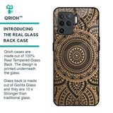 Luxury Mandala Glass Case for Oppo F19 Pro