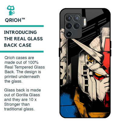 Transformer Art Glass Case for Oppo F19 Pro