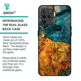 Architecture Map Glass Case for Oppo F19 Pro