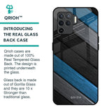 Multicolor Wooden Effect Glass Case for Oppo F19 Pro