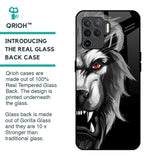 Wild Lion Glass Case for Oppo F19 Pro