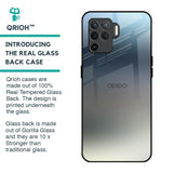 Tricolor Ombre Glass Case for Oppo F19 Pro