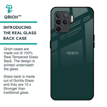 Olive Glass Case for Oppo F19 Pro