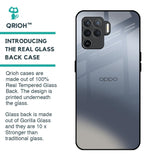 Space Grey Gradient Glass Case for Oppo F19 Pro