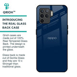 Royal Navy Glass Case for Oppo F19 Pro