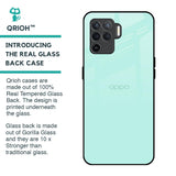 Teal Glass Case for Oppo F19 Pro