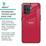 Solo Maroon Glass case for Oppo F19 Pro