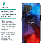 Dim Smoke Glass Case for Oppo F19 Pro