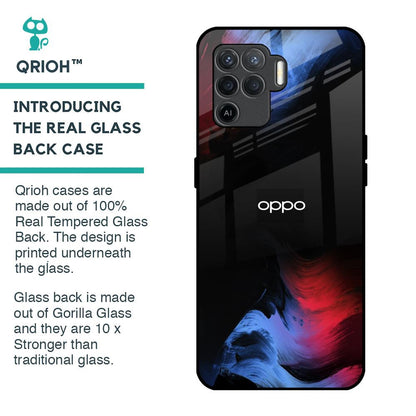 Fine Art Wave Glass Case for Oppo F19 Pro