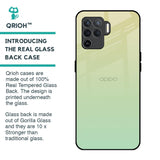 Mint Green Gradient Glass Case for Oppo F19 Pro