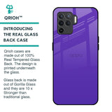 Amethyst Purple Glass Case for Oppo F19 Pro