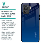 Very Blue Glass Case for Oppo F19 Pro