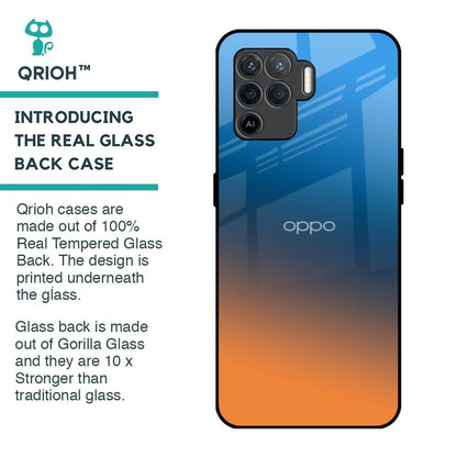 Sunset Of Ocean Glass Case for Oppo F19 Pro