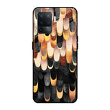 Bronze Abstract Oppo F19 Pro Glass Cases & Covers Online
