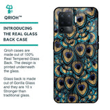 Peacock Feathers Glass case for Oppo F19 Pro