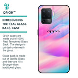 Colorful Waves Glass case for Oppo F19 Pro