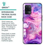 Cosmic Galaxy Glass Case for Oppo F19 Pro