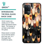 Bronze Abstract Glass Case for Oppo F19 Pro