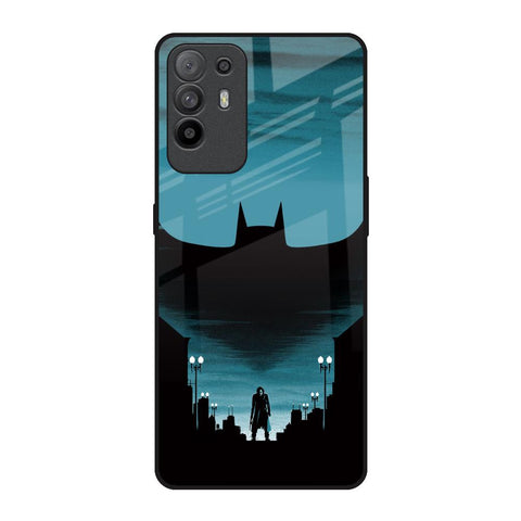 Cyan Bat Oppo F19 Pro Plus Glass Back Cover Online