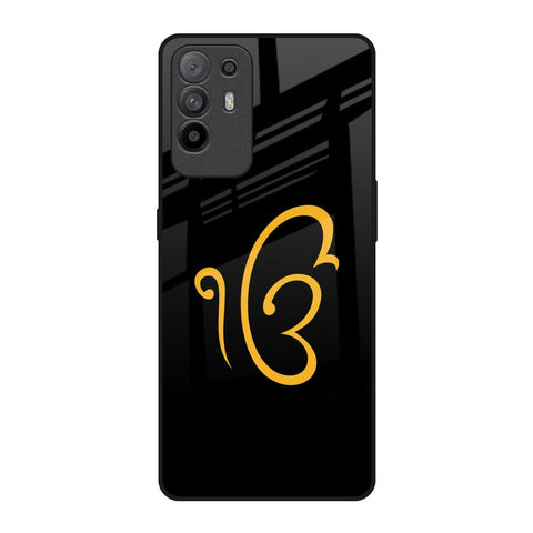 Luxury Fashion Initial Oppo F19 Pro Plus Glass Back Cover Online