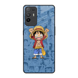 Chubby Anime Oppo F19 Pro Plus Glass Back Cover Online