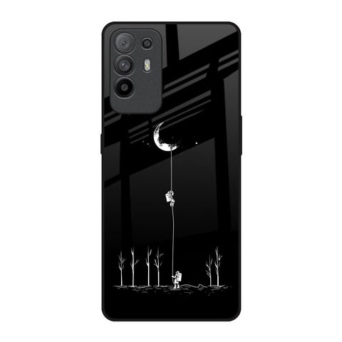 Catch the Moon Oppo F19 Pro Plus Glass Back Cover Online