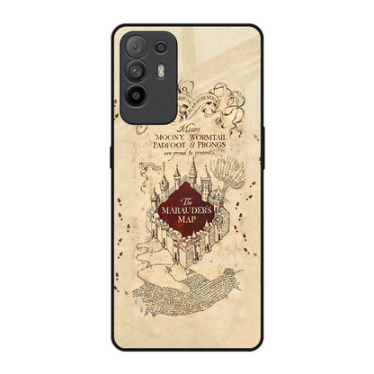Magical Map Oppo F19 Pro Plus Glass Back Cover Online