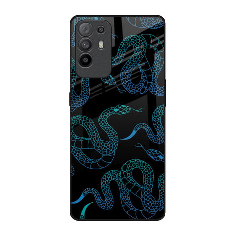 Serpentine Oppo F19 Pro Plus Glass Back Cover Online