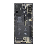 Skeleton Inside Oppo F19 Pro Plus Glass Back Cover Online