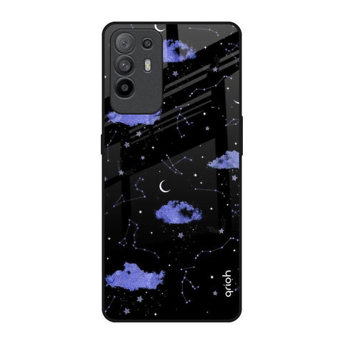 Constellations Oppo F19 Pro Plus Glass Back Cover Online