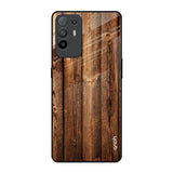 Timber Printed Oppo F19 Pro Plus Glass Back Cover Online