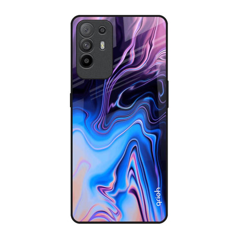 Psychic Texture Oppo F19 Pro Plus Glass Back Cover Online