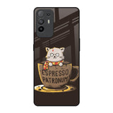 Tea With Kitty Oppo F19 Pro Plus Glass Back Cover Online