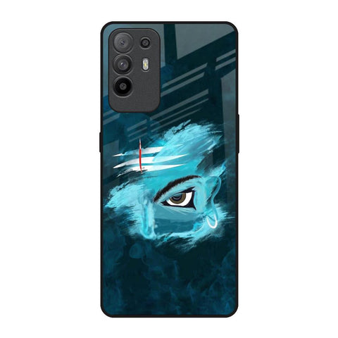 Power Of Trinetra Oppo F19 Pro Plus Glass Back Cover Online