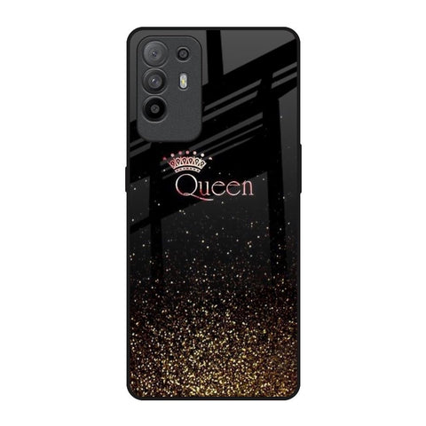 I Am The Queen Oppo F19 Pro Plus Glass Back Cover Online