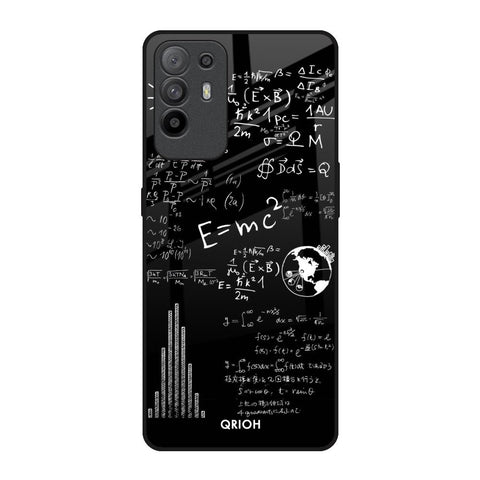 Funny Math Oppo F19 Pro Plus Glass Back Cover Online