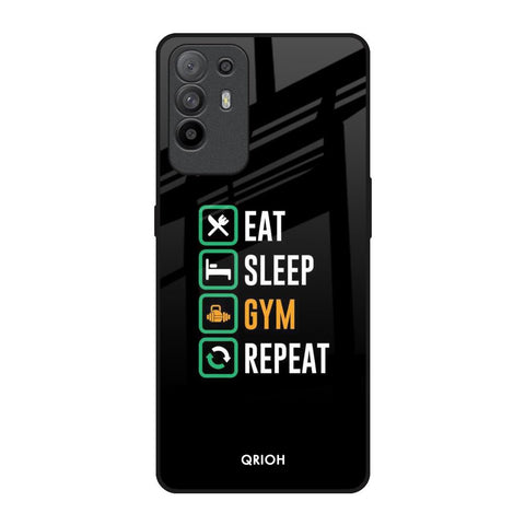 Daily Routine Oppo F19 Pro Plus Glass Back Cover Online